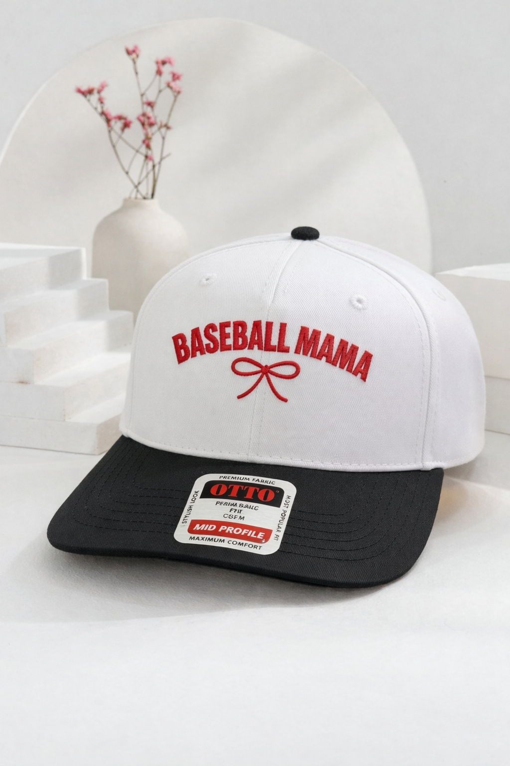 Baseball Mama Trucker Hat