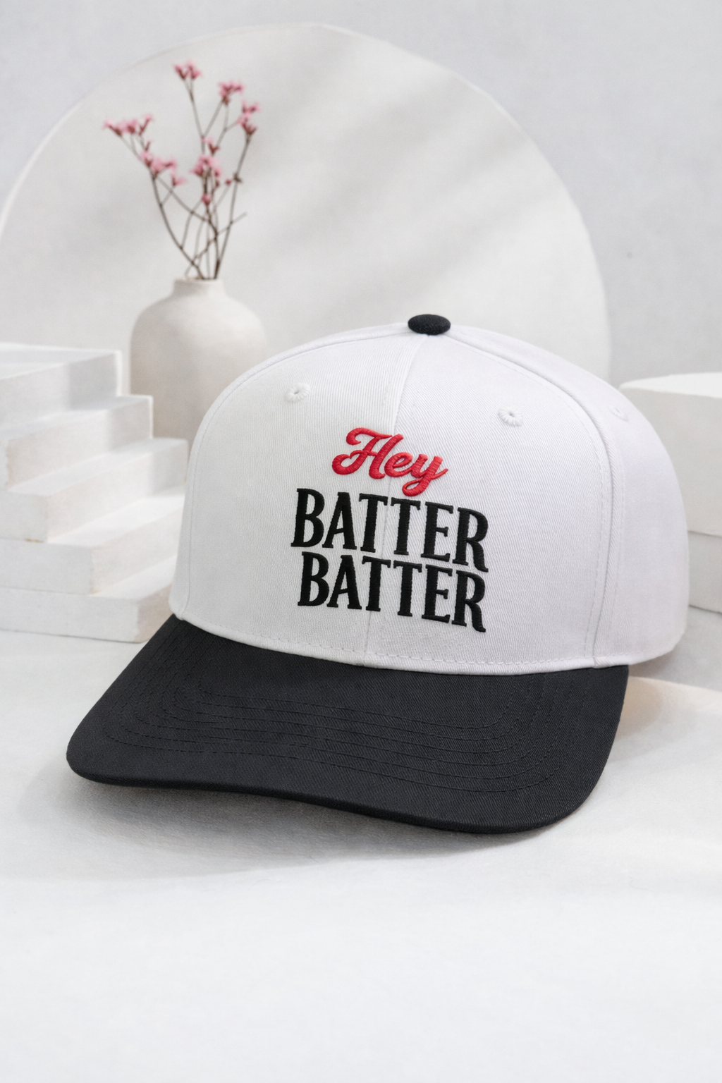 Hey Batter Batter Trucker Hat
