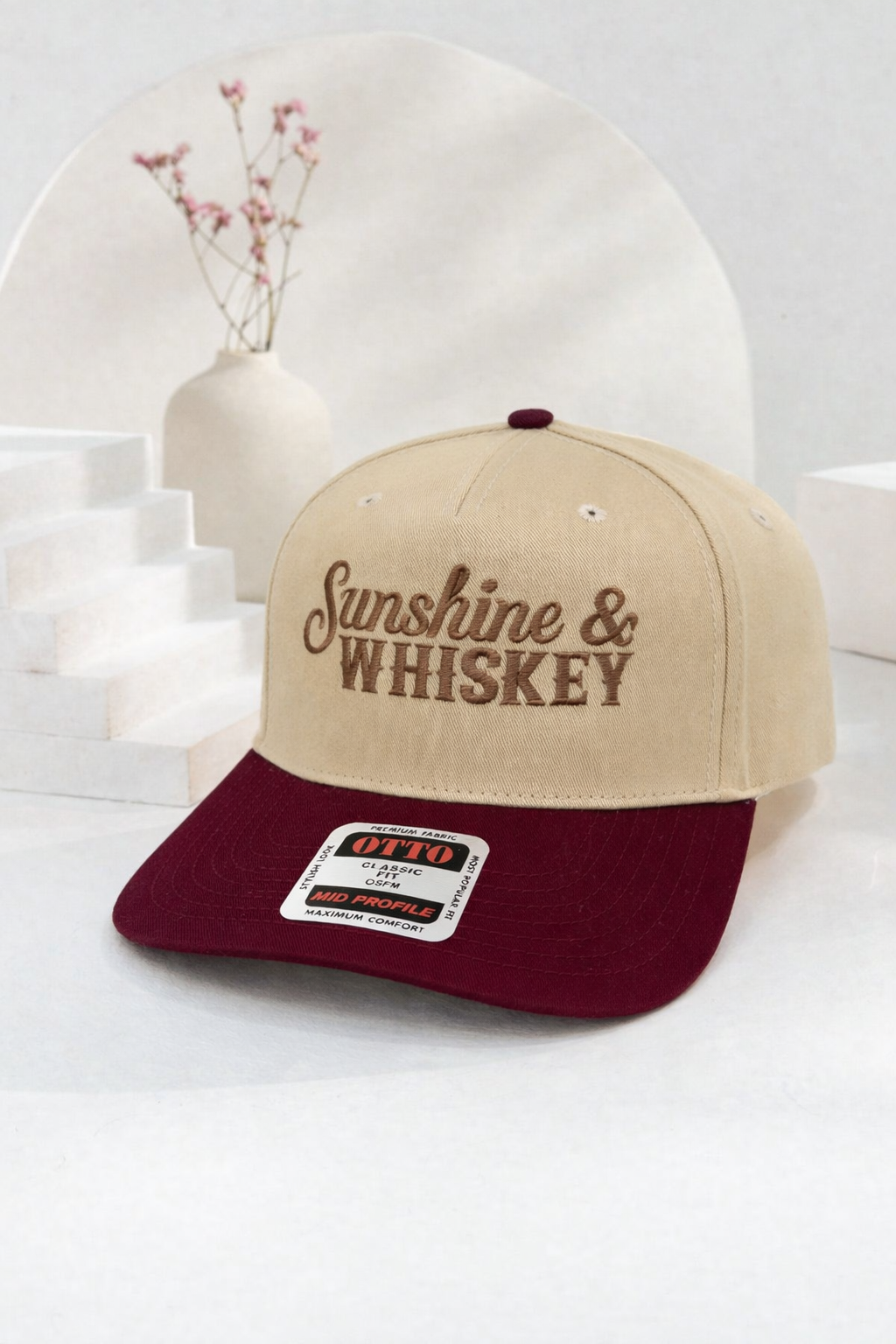 Sunshine & Whiskey Trucker Hat
